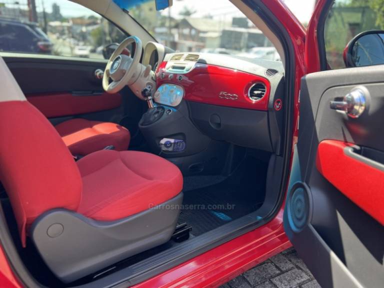 FIAT - 500 - 2014/2014 - Vermelha - R$ 49.900,00