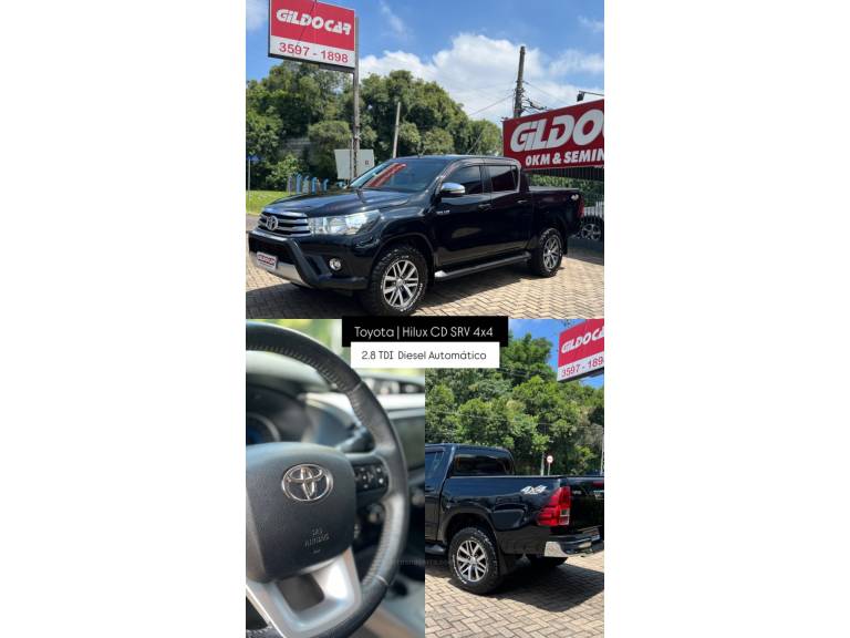 TOYOTA - HILUX - 2017/2017 - Preta - R$ 179.900,00