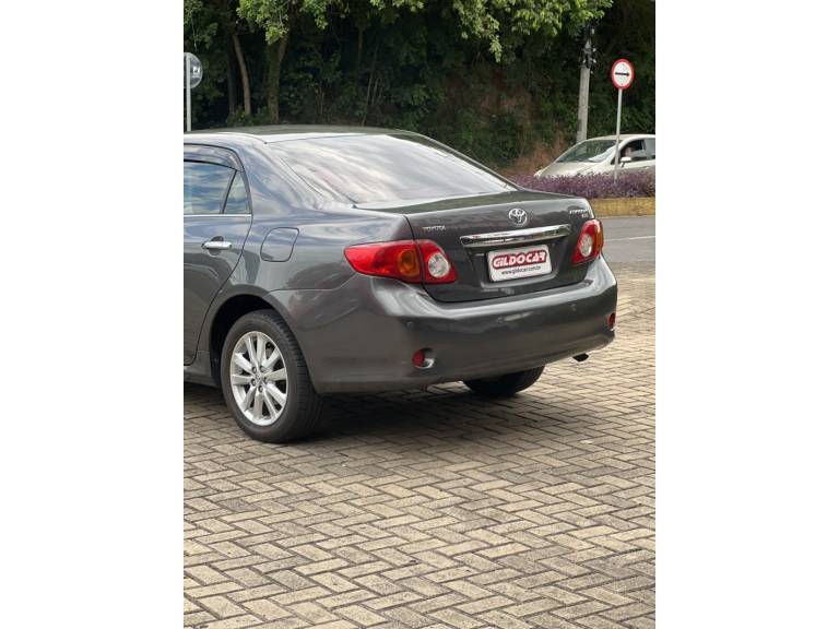 TOYOTA - COROLLA - 2010/2010 - Cinza - Sob Consulta