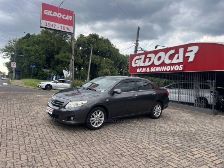 TOYOTA - COROLLA - 2010/2010 - Cinza - Sob Consulta