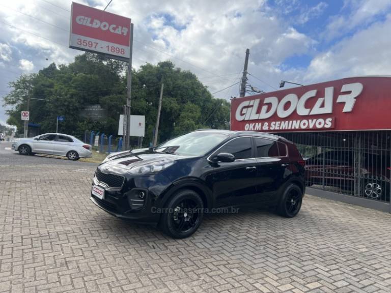 KIA MOTORS - SPORTAGE - 2018/2018 - Preta - R$ 105.900,00