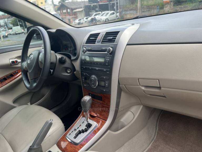 TOYOTA - COROLLA - 2010/2010 - Cinza - Sob Consulta