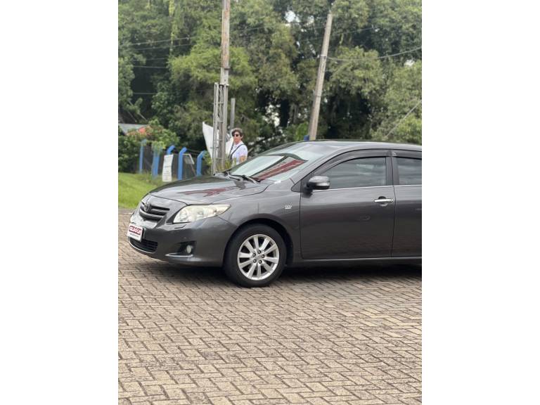 TOYOTA - COROLLA - 2010/2010 - Cinza - Sob Consulta